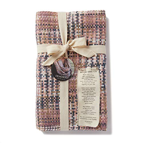 Pink Woven Threads Women's One Size Acrylic Fashion Infinity Scarf3