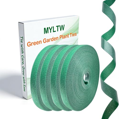 4 rolls de cintas ajustables para plantas de jardín miniatura 1