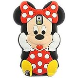 Cute 3D With Red Bow Case Soft Silicon Dots Cover for Samsung Galaxy S5 I9600