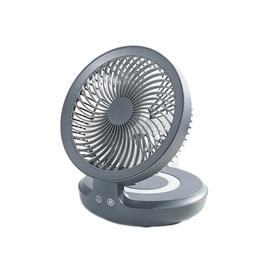 Ventilateur USB oscillant et pliable RJJ à grande circulation d'air pour table