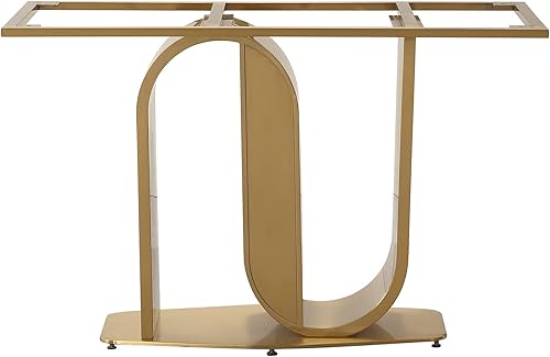 Miniatura 9 de HomSof Mesa de comedor contemporánea de 71 pulgadas piedra sinterizada en forma de U acabado base de pedestal con 6 sillas 7 piezas beige blanco y