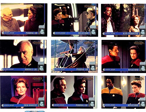 Star Trek Voyager Profiles Trading Cards Base Set