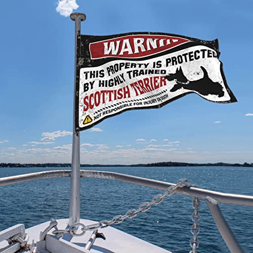 Drapeau Terrier Écossais COTECI pour décorer une chambre et s'isoler - 6