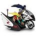 Hallmark Keepsake Christmas Ornament 2018 Year Dated, DC Comics Batman Classic TV Series Batcycle