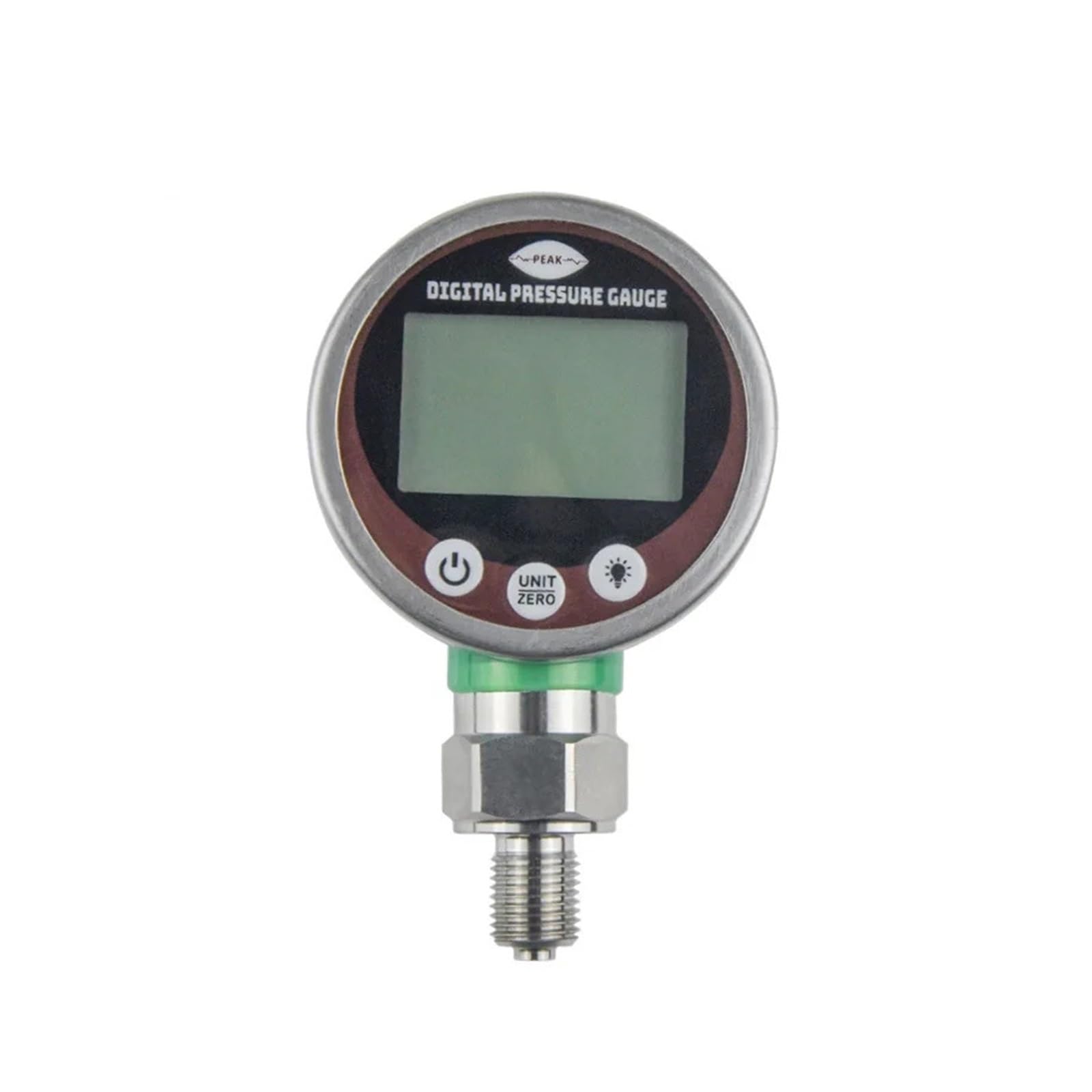Manómetro, Manómetro electrónico de manómetro Digital alta precisión fluidos hidráulicos aceite agua aire con pantalla LCD(0-25mpa)
