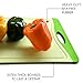Raj Plastic Cutting Board Reversible Cutting board, Dishwasher Safe, Chopping Boards, Juice Groove, Large Handle, Non-Slip, BPA Free (Small (11.42