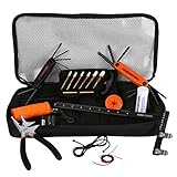 Easton Archery Essentials Pro Shop Tool Kit, 12-Piece Archery Maintenance Set
