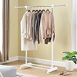 Clothes Rails, Clothes Rail Clothes Rails for Bedroom Heavy Duty Clothes Rail Rack Adjustable...