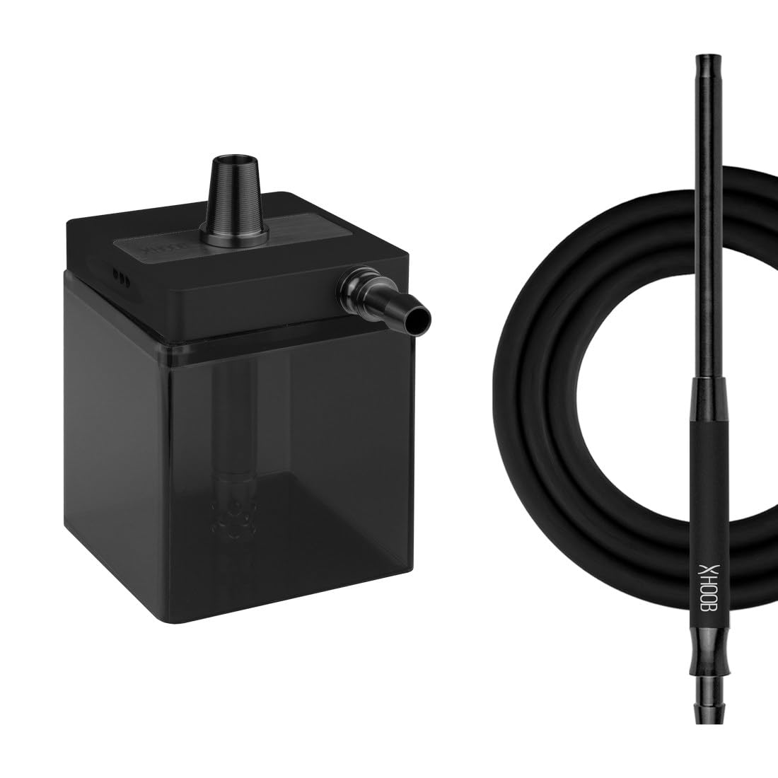Hoob subAtom Hookah Black X Black