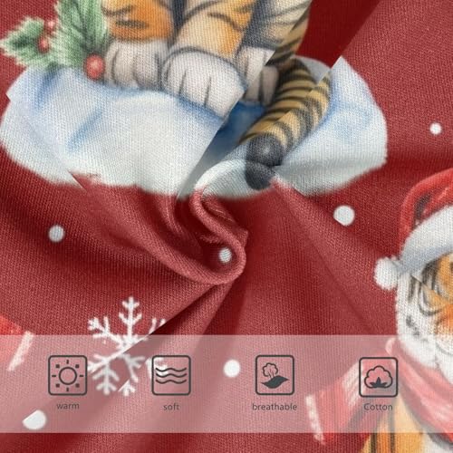 Girls Underwear Toddlers 2t Cotton Cute Panties Girl Designer Briefs Kids Undies Cute Tiger Cubs Red Santa Xmas3