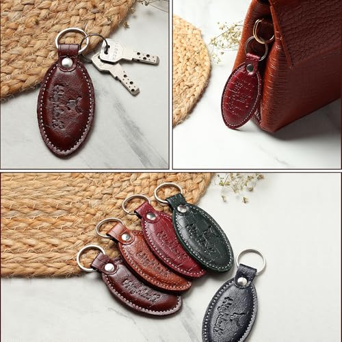 Image of Signature Croco Leather Finish Keychain for Men & Women | Durable Metal Key Holder for Car and Bike Keys | Elegant Everyday Accessory