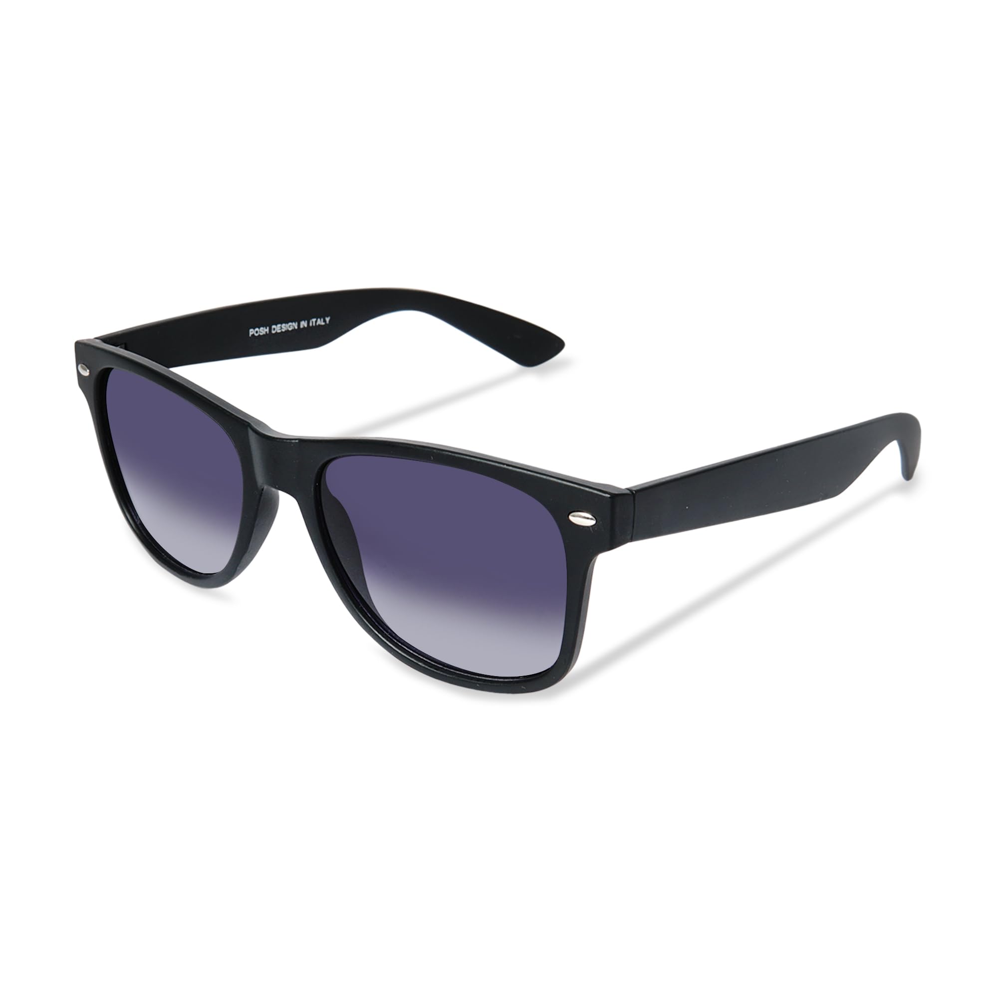 joy eyewear Wayfarer Classic Design Full Rim UV Protection Flat Lens Sunglasses | Men & Women | Medium | Pack of 1-picture-31