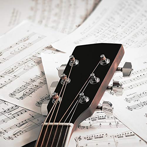 Guitare Tuning Pegs, 6Pcs 3L3R Chrome Tuners Guitare Mécaniques pour Folk Acoustic Guitare Électrique, avec 3 en 1… - Les Beatles, Paul McCartney, John Lennon, RIngo Starr, George Harrison Guitare Tuning Pegs, 6Pcs 3L3R Chrome Tuners Guitare Mécaniques pour Folk Acoustic Guitare Électrique, avec 3 en 1… – Image 3