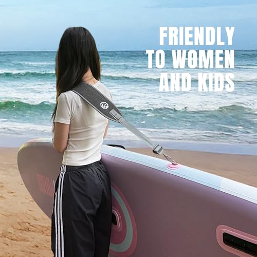 Image of niphean SUP Carrying Strap, Adjustable Shoulder Strap for Paddleboard | Paddle Board Accessories for Inflatable Paddle Board, Hand-Free Kayak Strap for Women & Men