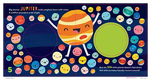 8 Little Planets: A Solar System Book for Kids with Unique Planet Cutouts - Image 11