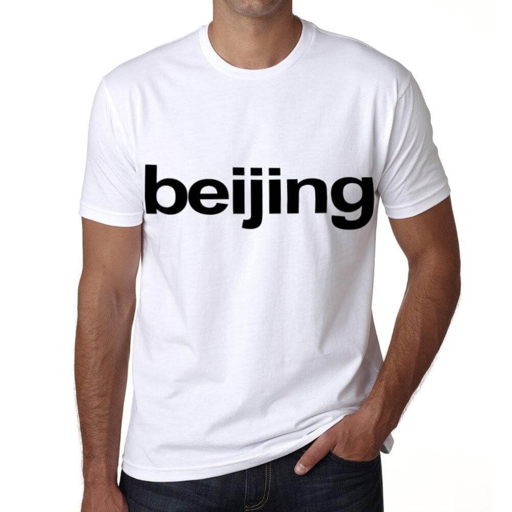 UltrabasicMen's Graphic T-Shirt Beijing Short Sleeve Tee-Shirt Vintage Birthday Gift Novelty Tshirt