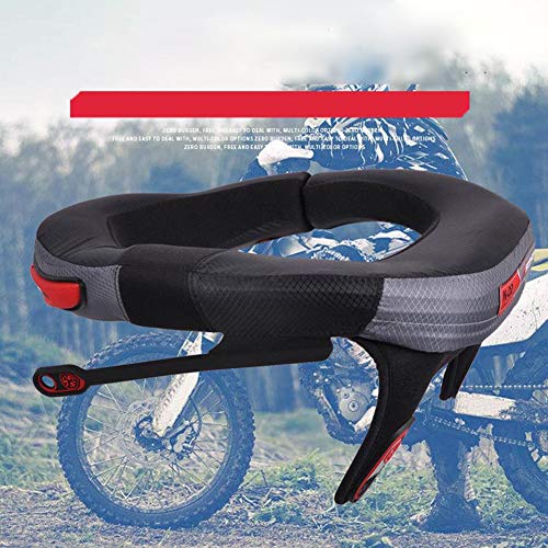 Neck Protector Motorcycle Neck Brace Support Motorcycle Neck Rests for Adult Motorcycle Cycling Protector Guard Off-Road Riding Body Protection - Thumbnail 3
