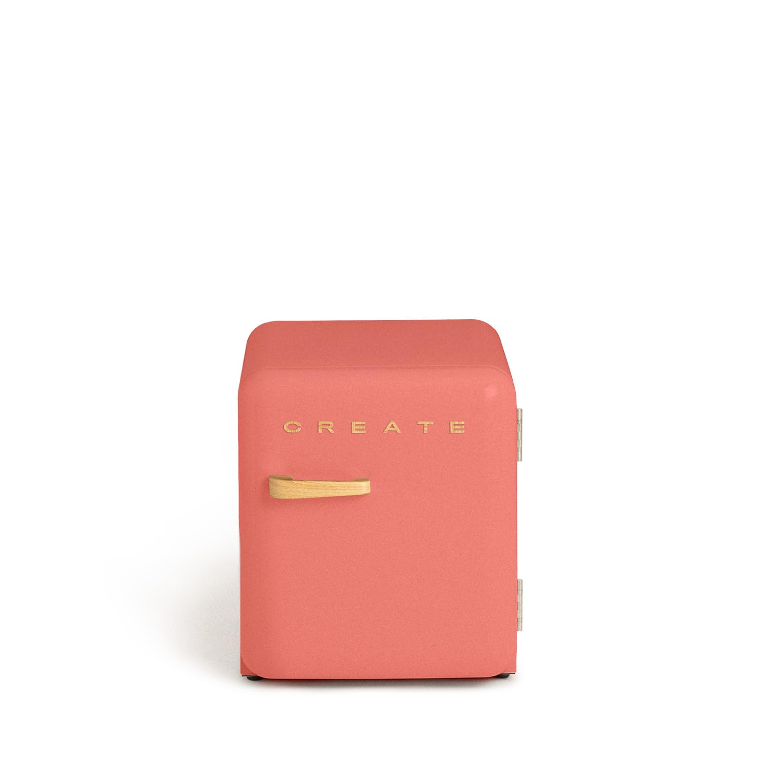 CREATE / RETRO FRIDGE 50 WOOD/Refrigerator green sage wood handle / 85W. minibar. one shelf. retro design. 50 cm. two shelves. capacity of 48L. low consumption. 50x44x50 cm — view 35