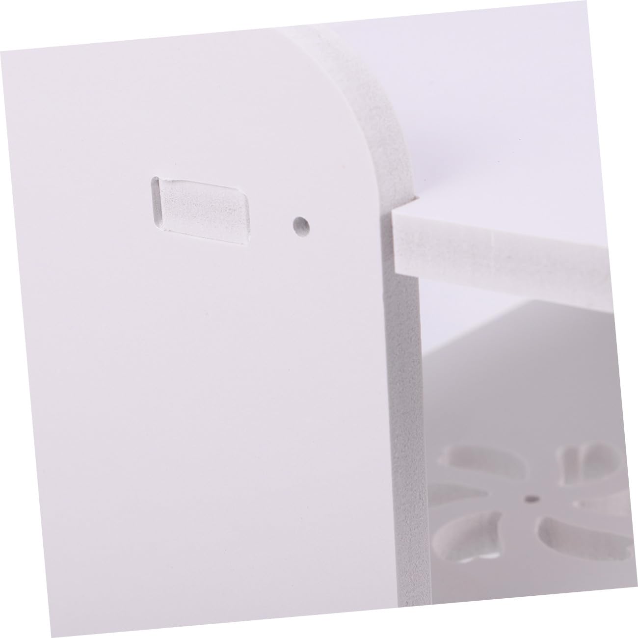 NUOBESTY Mensola Galleggiante Per Supporto Console Mensola Stb Box Supporto Router Montaggio A Parete Galleggiante