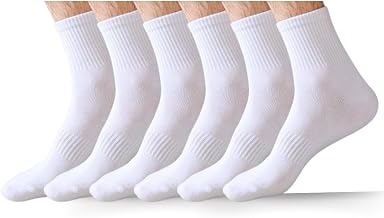 AQshop Men's Sports Socks, Ankle Length, Cotton Set