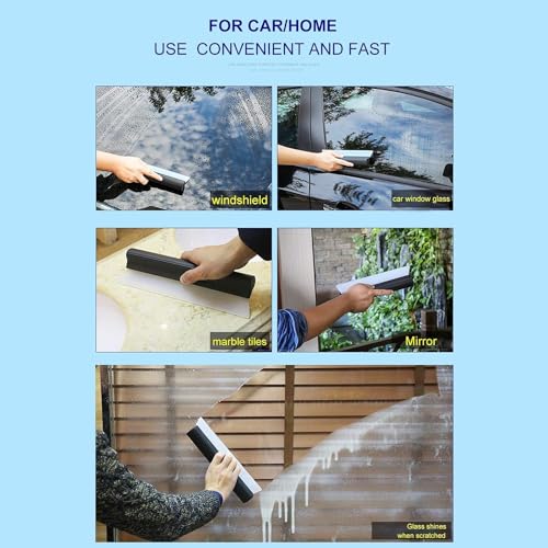 Image of Professional Car Handheld Blade Squeegee, Water Blade Squeegee for Quick Drying, Antislip and Nonscratch with California Water Blade Original, Ideal for Cars Trucks and Kitchen Surfaces