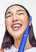 HISMILE Electric Toothbrush, 3 Brushing Modes, Smart Timer, Rechargeable, Soft-Tapered Bristles, Mode Memory (Bright Blue)