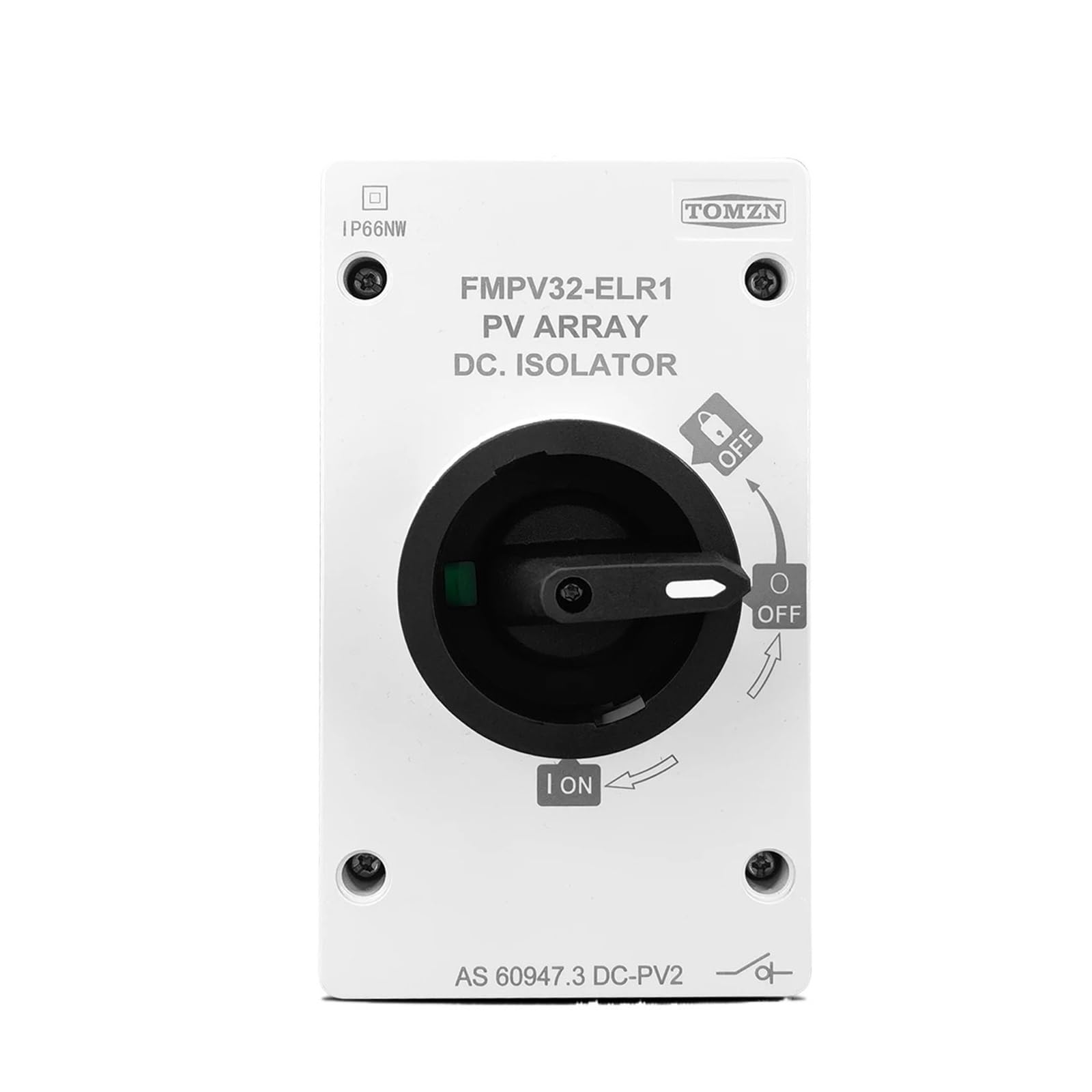 QRUYHBAJU 1200V 32A M25 Threaded Hole IP66 Rotary Switch Isolation