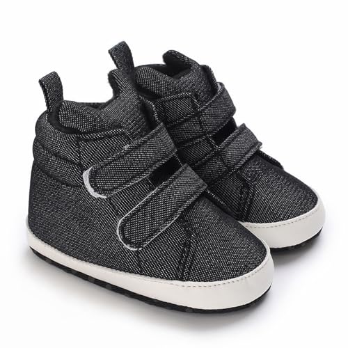 Toddler Baby Boys Girls High Tops Ankle Sneakers Soft Anti Slip Sole PU Leather Infant Newborn Toddler Girl2