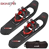 [page_title]-SkinStar Schneeschuh 29 INCH Schneeschuhwandern Schneeschuhe bis 130 kg inklusive Tragetasche - wahlweise mit oder ohne Stöcke