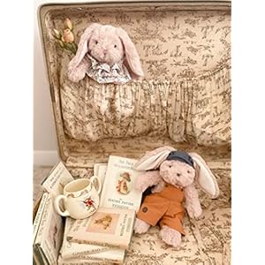 MON AMI Benjamin Bunny Stuffed Animal Plush Toy 8" Dressed Bunny with Floppy Ears, Soft & Cuddly Rabbit Stuffed Animal for Kids of All Ages MON AMI Benjamin Bunny Stuffed Animal Plush Toy 8 Dressed Bunny with Floppy Ears Soft Cuddly Rabbit Stuffed Animal for Kids of All Ages