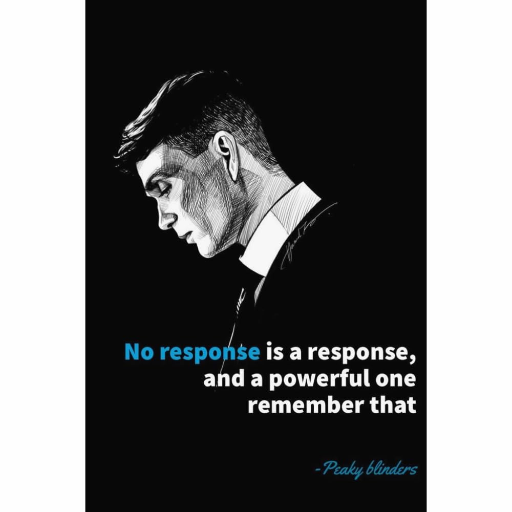 POSTER WALLAH Peaky Blinder Thomas Shelby Poster for Home Office and Student Room Wall | Aesthetic Poster | Wall Decor PKYBLNDER06 (18X12 inch)
