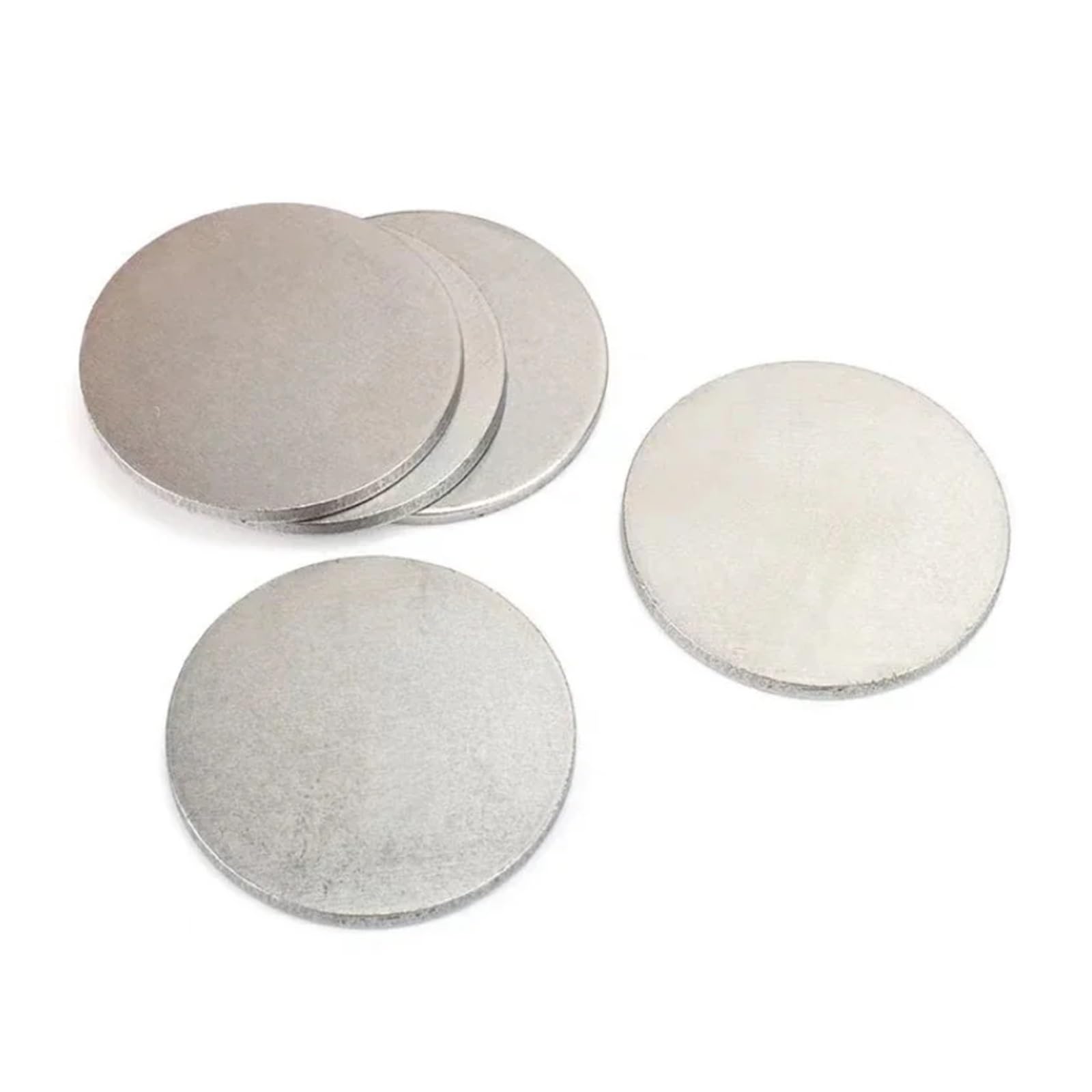 Disque en tôle circulaire, tôle ronde en métal, épaisseur 0,6/0,8/1/1,5/2/2,5/3/4/5 mm, 1 pièce, en acier inoxydable 304, plaque circulaire et plate(0.8x50mm 1pcs)