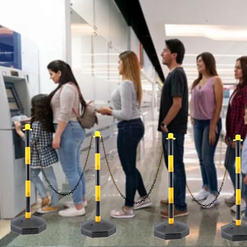 Postes delimitadores con cadena 28 Imagen adicional