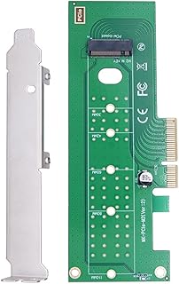 Wertygh M.2 NVMe SSD to PCI-E 4X 8X 16X PCIE 3.0 Adapter Card Desktop Rear Panel Expansion Support 2230/2242/2260/2280 Adapter Card 2230 PCIE 3.0