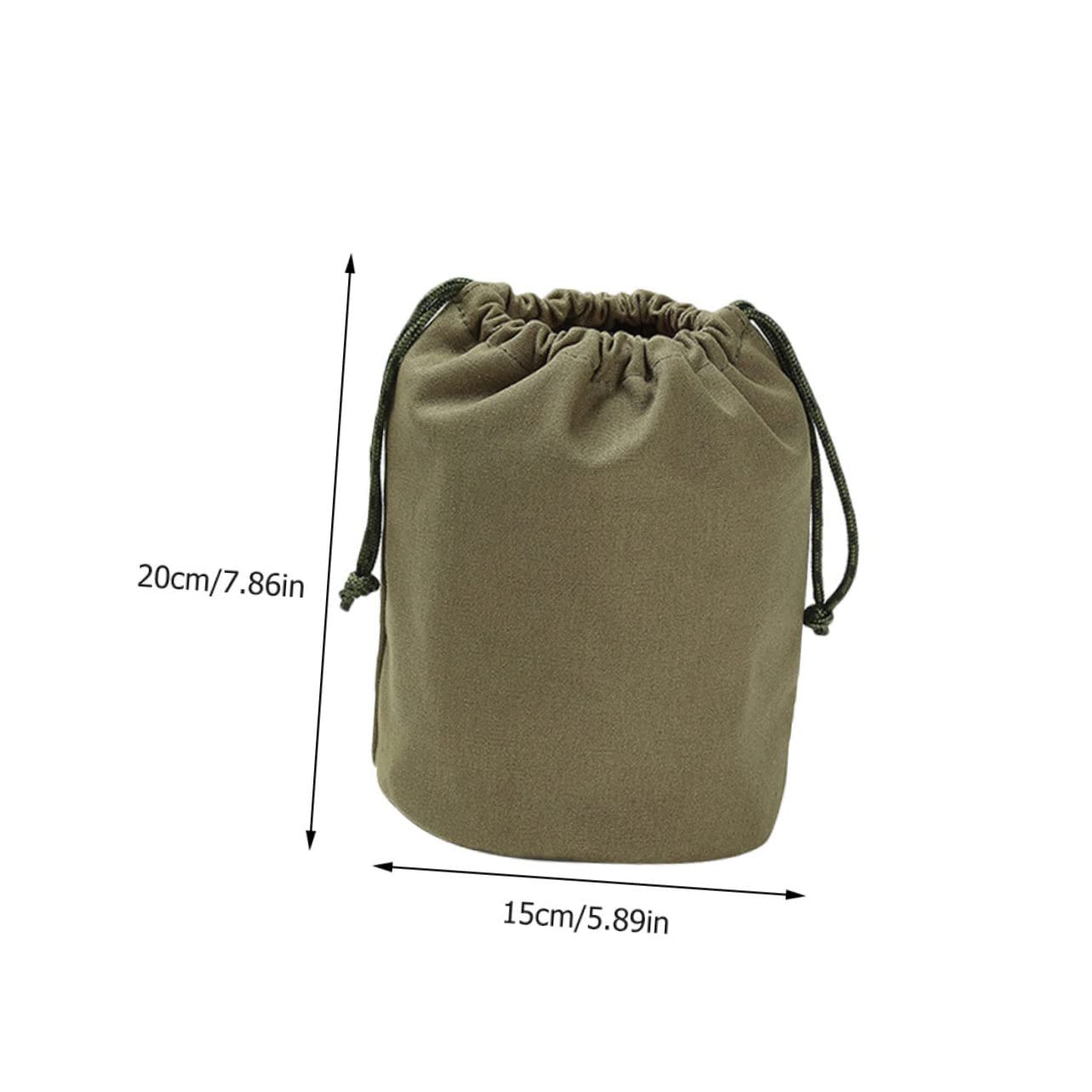 LIFKOME Big Tote Bag Camping Storage Outdoor Utility Dishware Holder Gargle Container