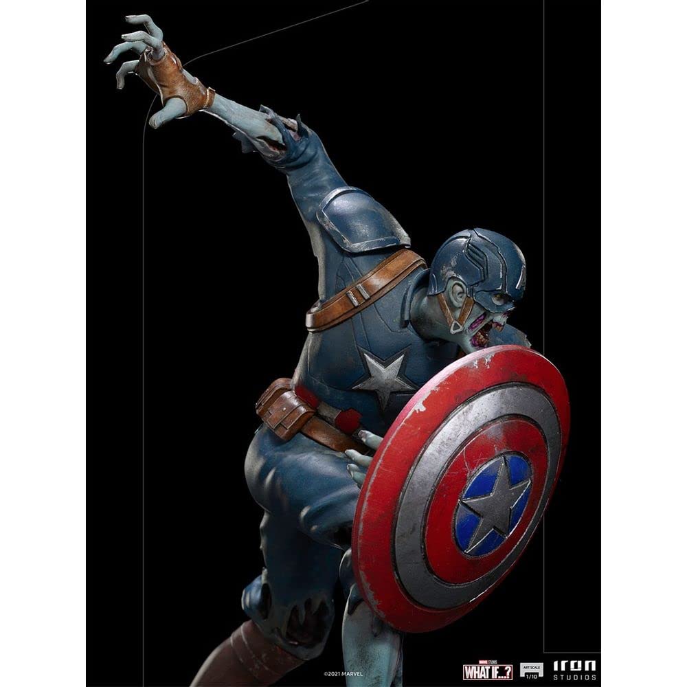 Iron Studios 1:10 Zombie Captain America - What If? : Amazon.co