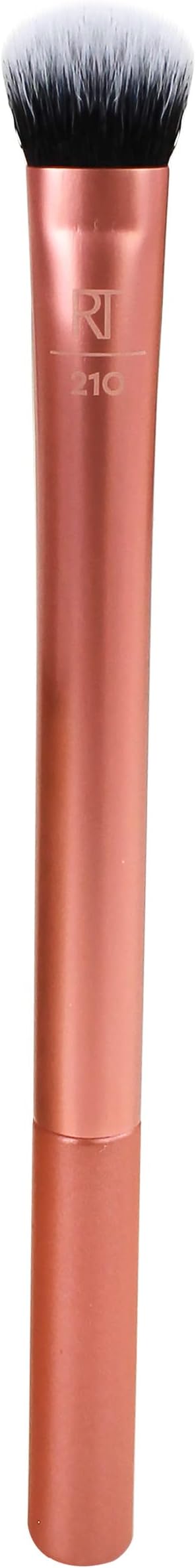 Real Techniques Expert Concealer Brush for Under Eye and Blemish Coverage, Blends Liquid or Cream Formula, Brightens Dark Circles, Soft Cruelty-Free Bristles, 1 Count