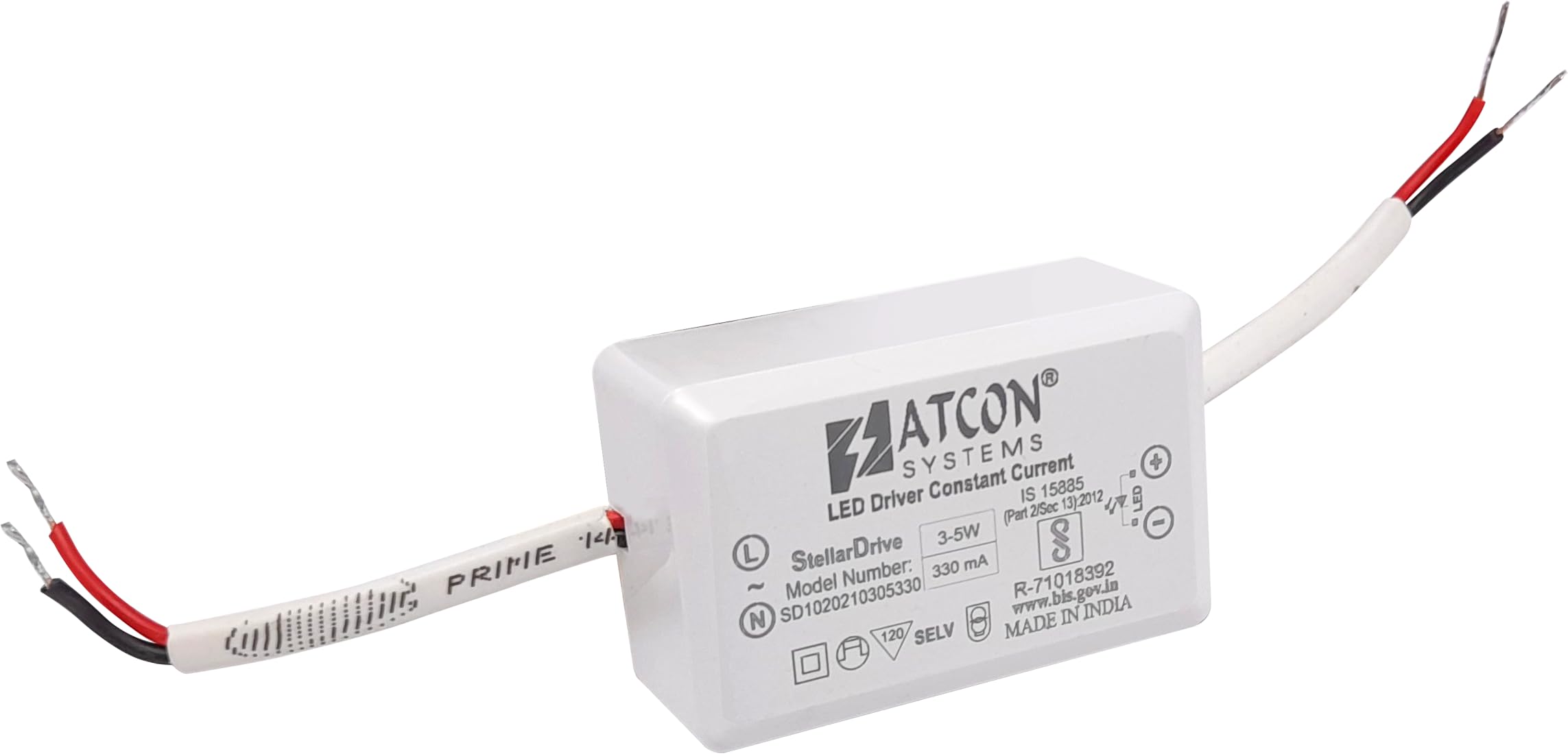 StellarDrive LED Driver - 3-5W - 330mA | Isolated Flyback Technology | OTP, OVP & OCP Protections | 3 Year Warranty-image-15