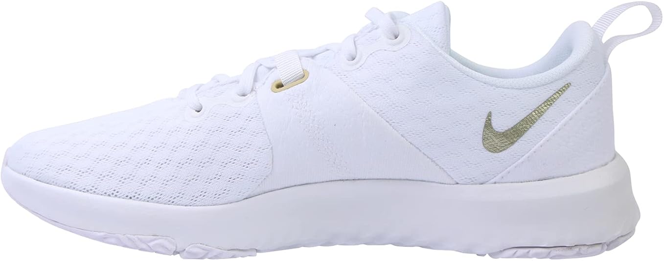 white nike gymshoes