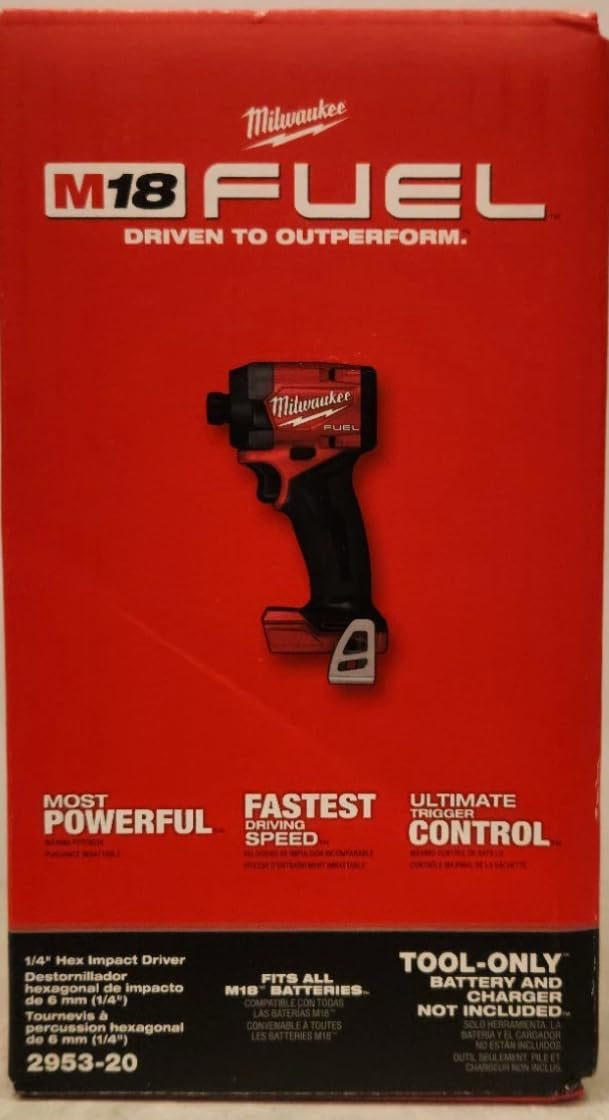 Electric - M18 Fuel. 1/4 HEX Impact Driver