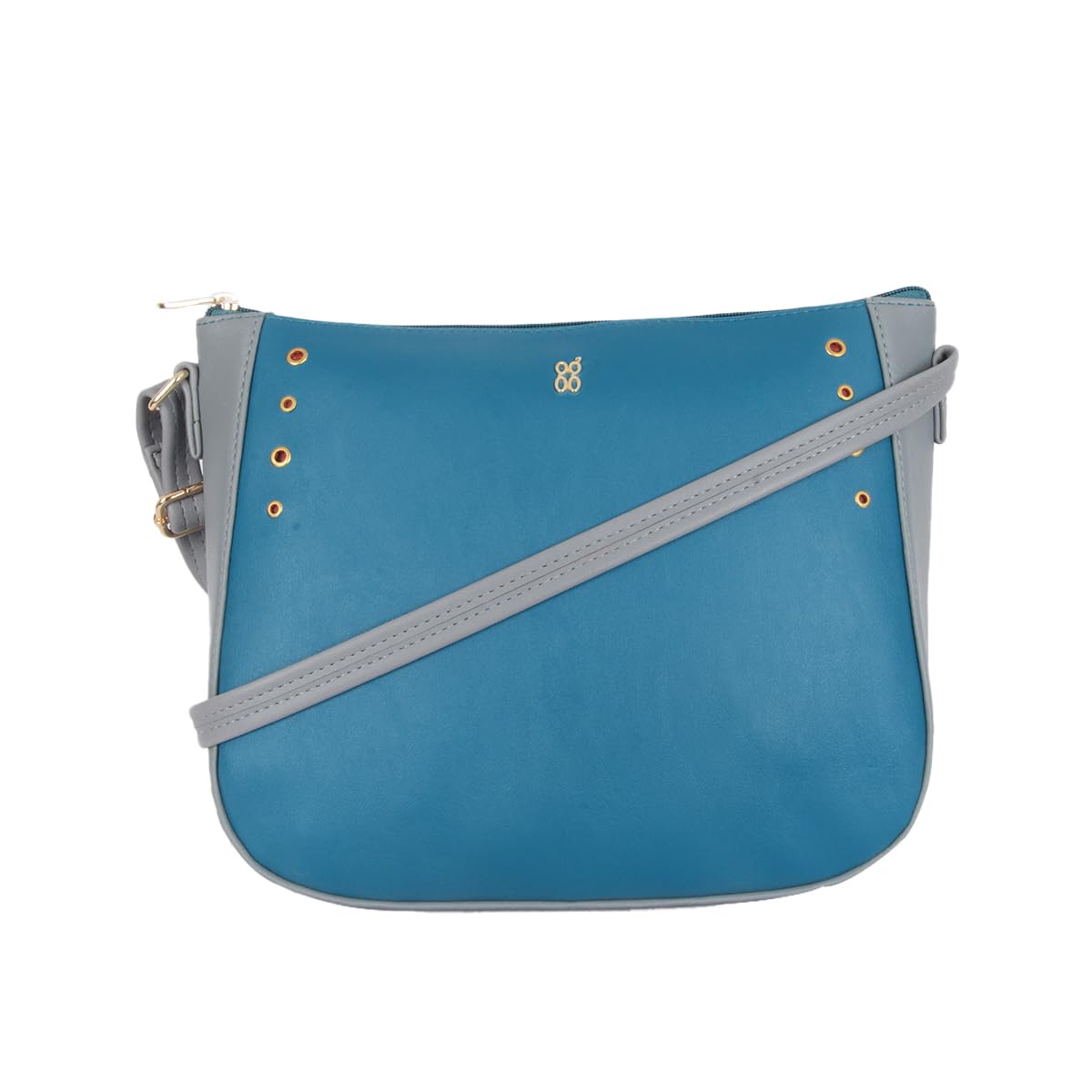 Baggit Women Green Saddle Sling Bag Medium Size | Ladies Stylish Casual Cross Body Purse Handbag (B0CPJ6WGRR) Amazon Price History, Amazon Price Tracker