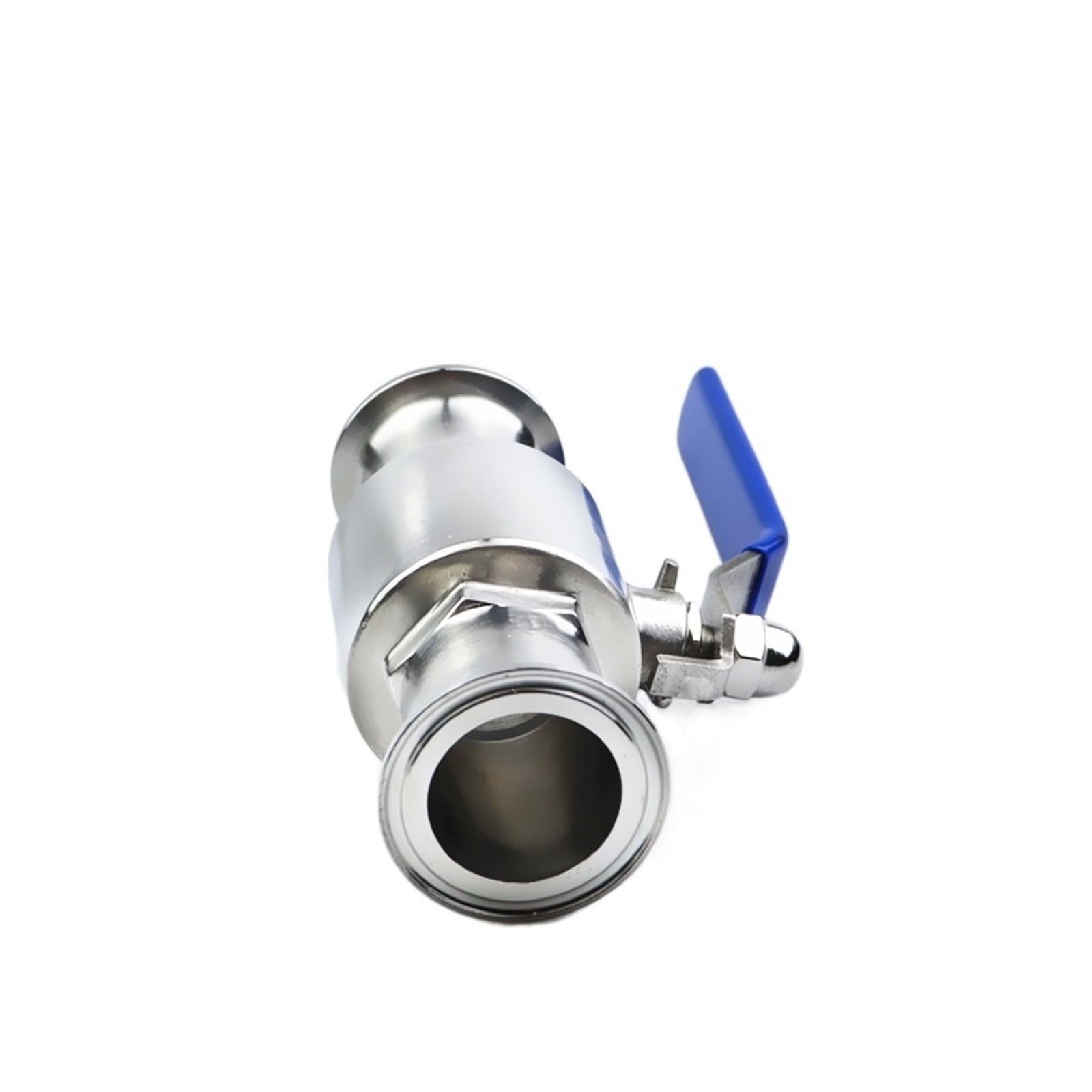Ball valve, Zawór kulowy 1,5 "2" Tri Clamp Ferrule Sanitarny ze stali nierdzewnej do żywności, piwa, mleka, farmaceutyków,for Gas, Oil, Liquid, Water(45mm x Ferrule 64)