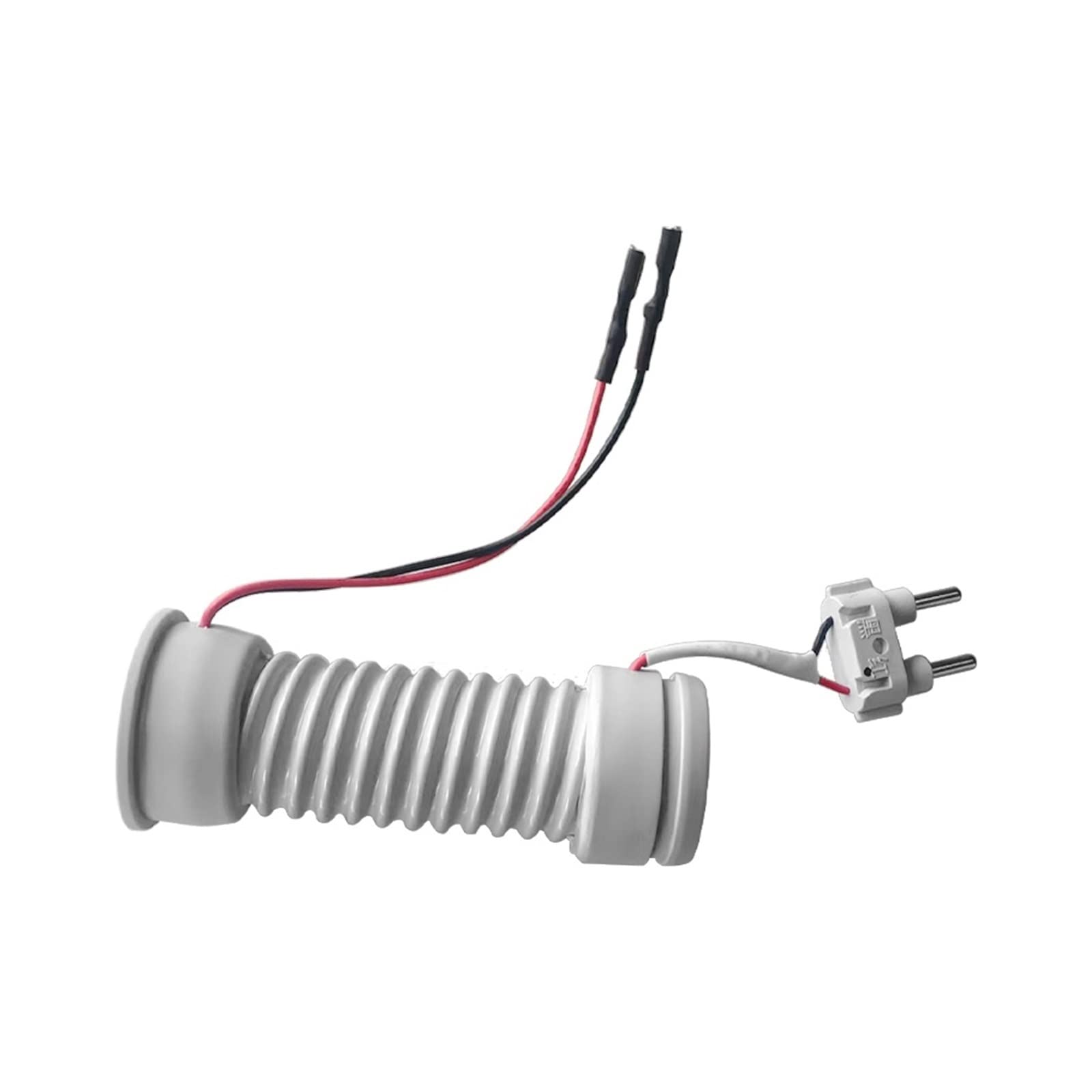 Electrified hose connected to floor brush