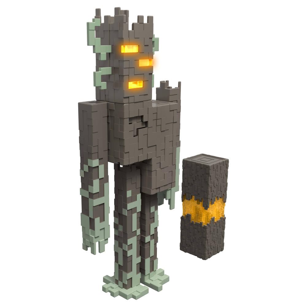 Mattel Minecraft The Creaking Action Figure with Interactive Lights, Sounds & Croaking Heart Accessory, 8-inch Collectible Toy, JKR45 - Image 4