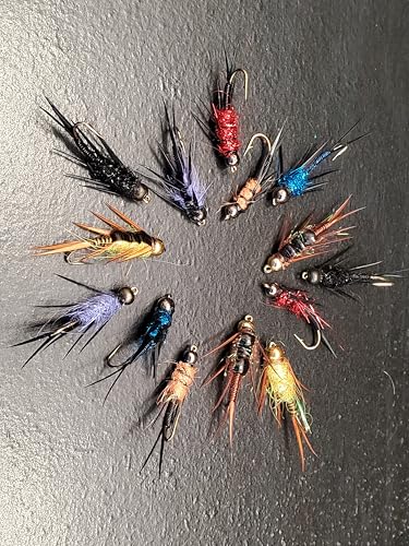 Bead Head Stonefly Nymph Selection, 14 Steelhead Nymph