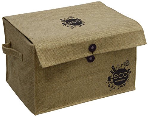 Ordinett 5224012017 Storage Box Canvas Iuta