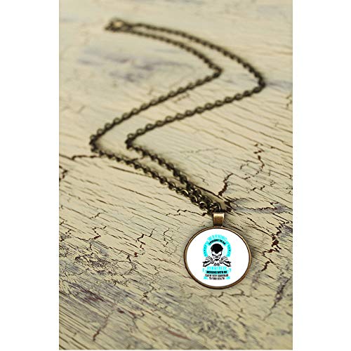 OMANECK Cool Ironworker's Wife Necklaces, I Belong to an Ironworker Necklace Nickel (Necklace - Nickel - White)