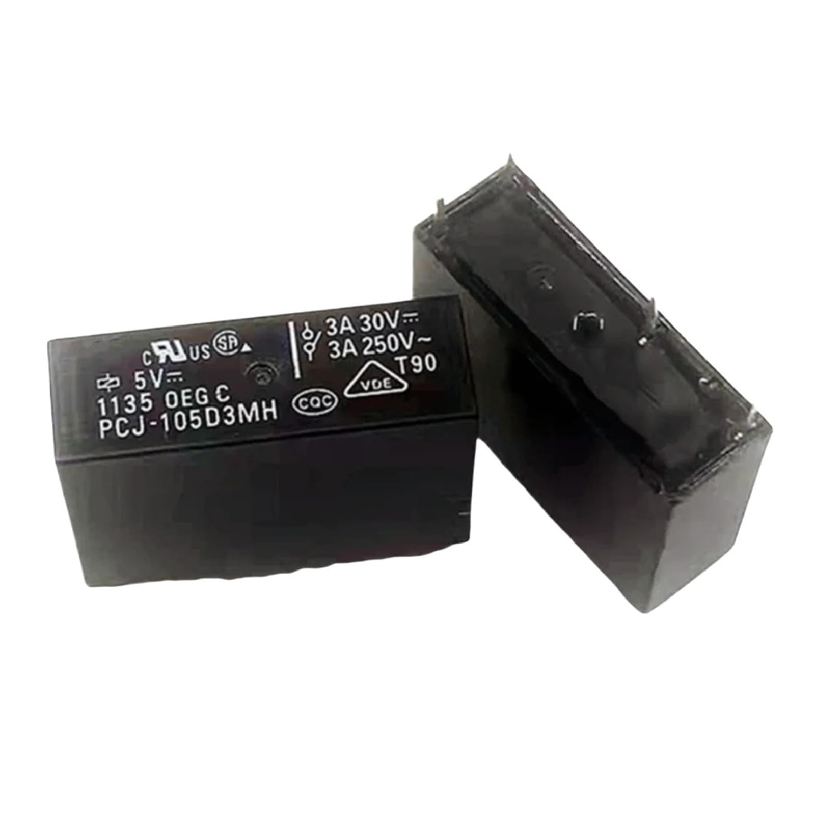 Relais 4 Broches PCJ-112D3MH 3A 250V composant électronique de rechange pour appareil
