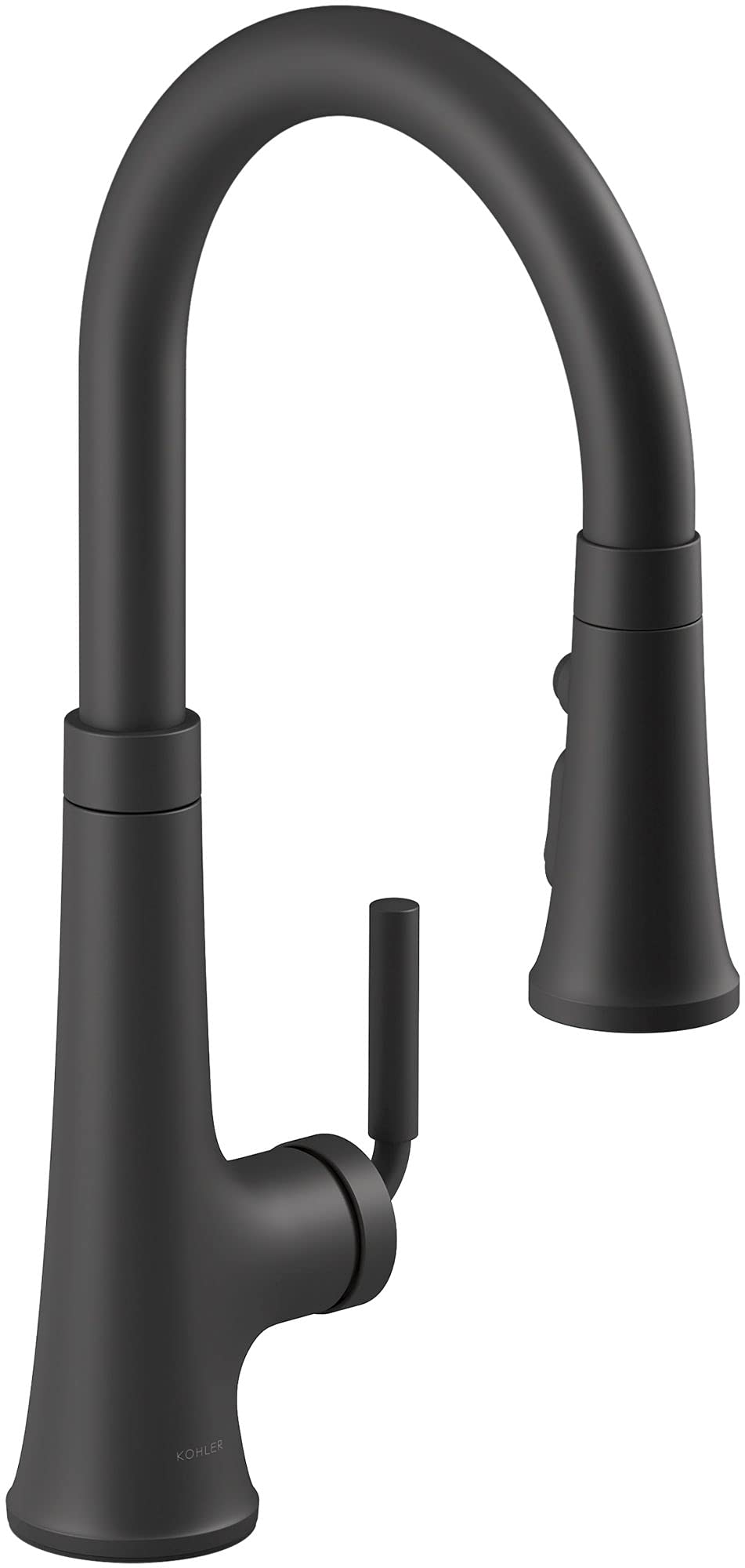 23764-BL Tone Pull Down Kitchen Faucet, Kitchen Sink Faucets with Pull Down Sprayer, Matte Black