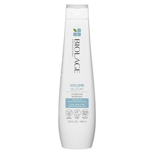 BIOLAGE Acondicionador Volume Bloom  Humedad sin peso para cabello voluminoso de larga duración  Para cabello fino  Sin parabenos ni silicona  Vegano